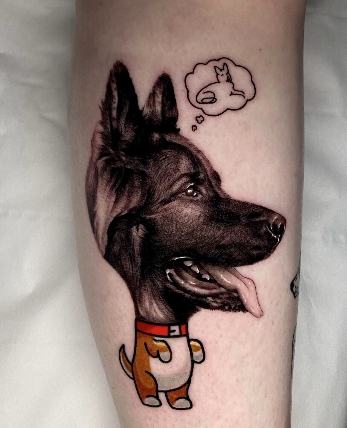 Tattoo by Mat Rule, tattoo artist, @matruletattoo