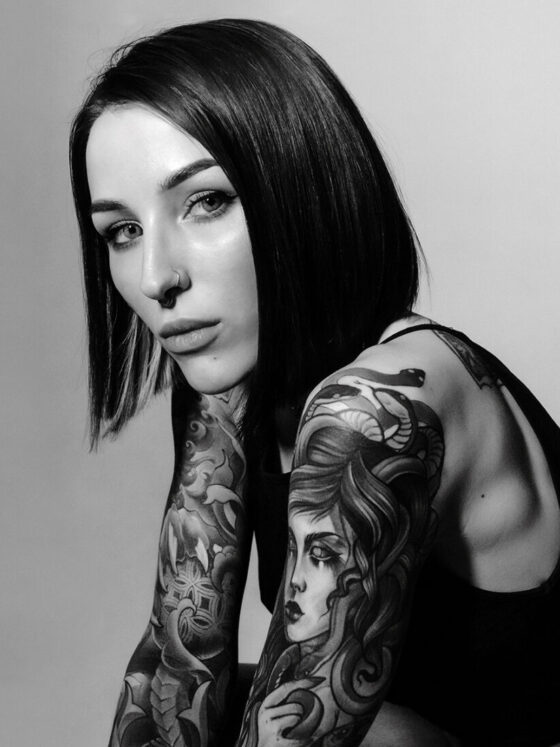 Tattoo Artist Tania Tkachenko, @green.vesper