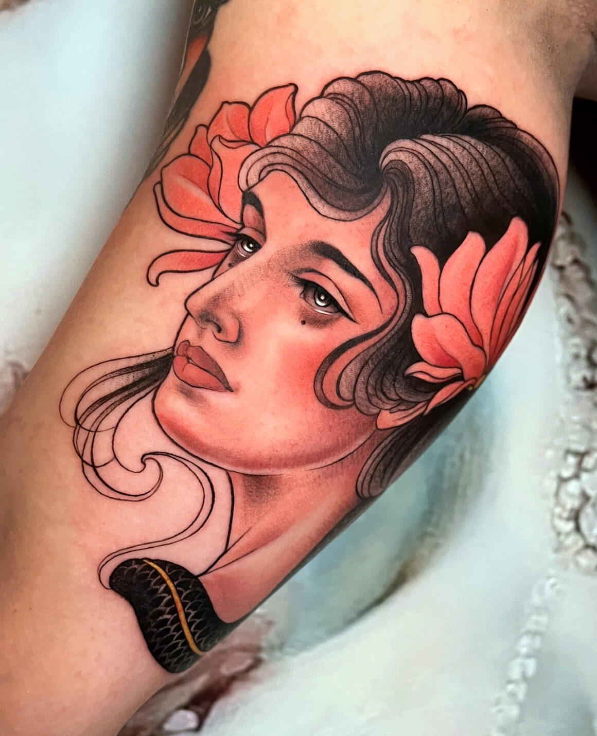 Tattoo by Carina Anne, @carina_anne_