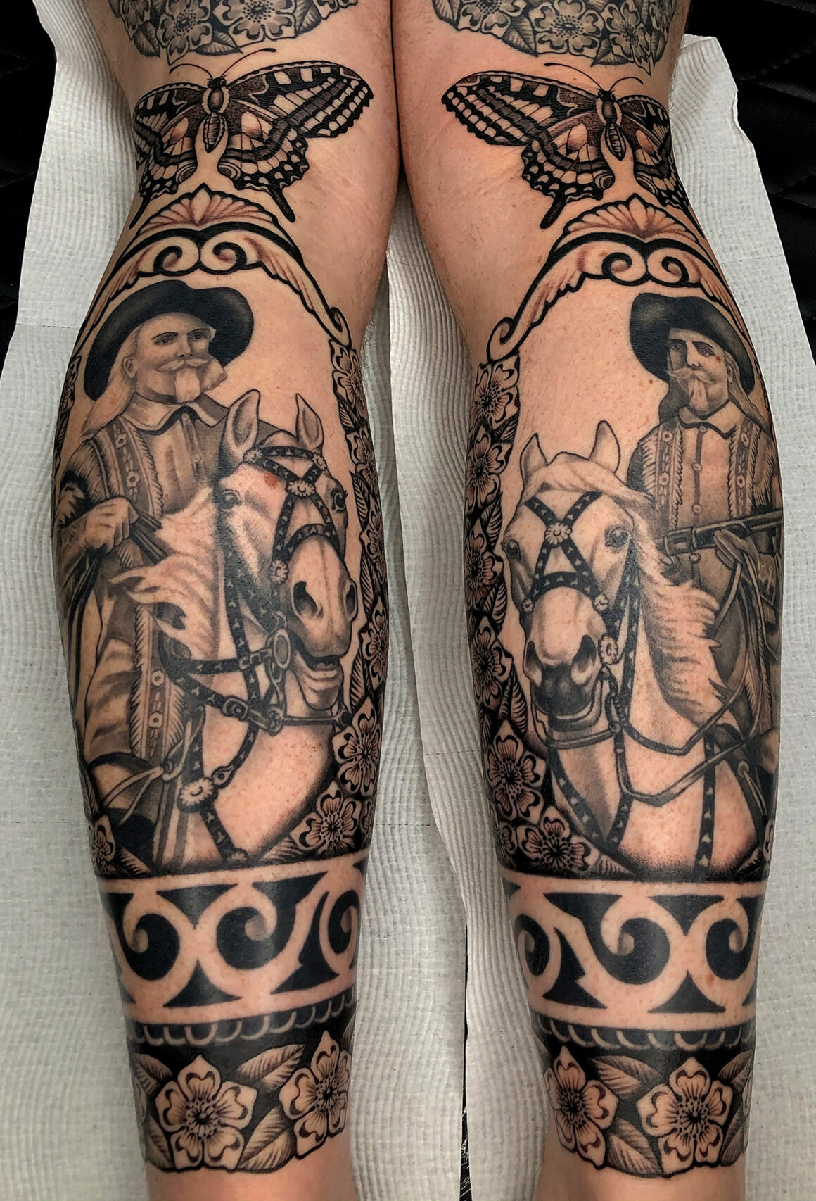 Tattoo by Rich Hardy from Traditional icons Book