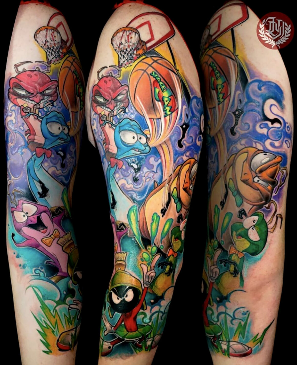 Tattoo by Lucho Morante, @luchomorantelettering