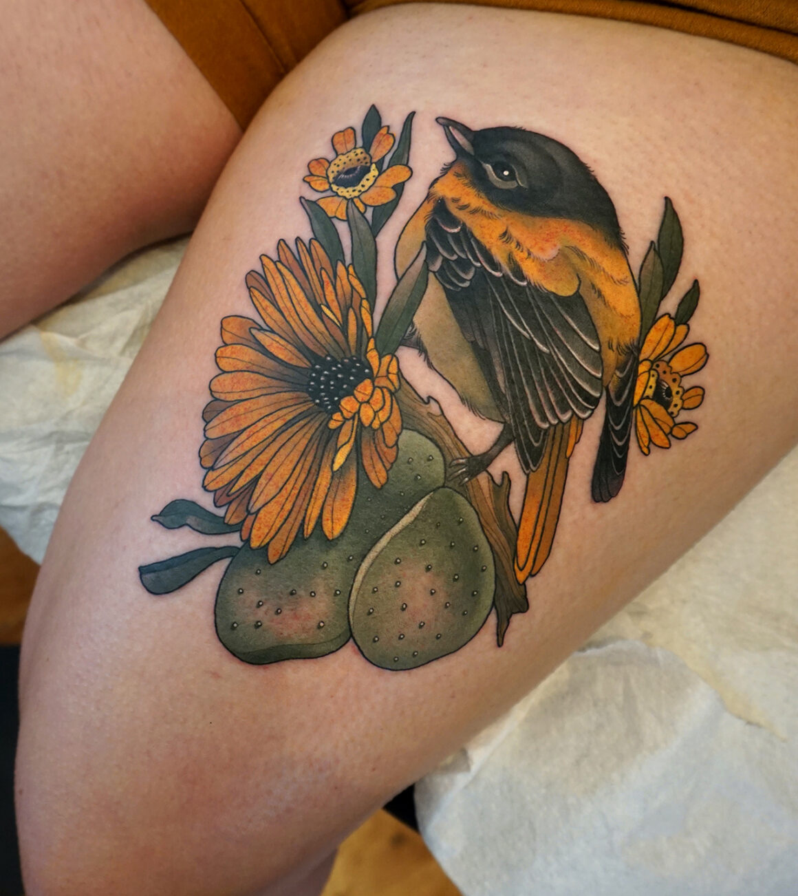 Tattoo by Melise Hill, @melisehilltattoo