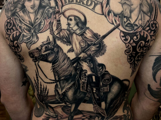 Tattoo by Rich Hardy from Traditional icons Book