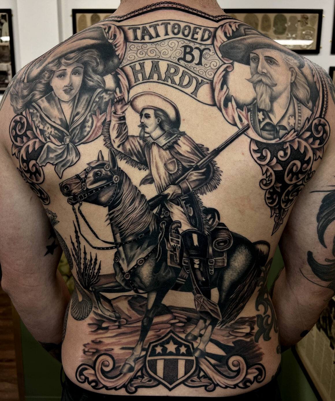 Tattoo by Rich Hardy from Traditional icons Book