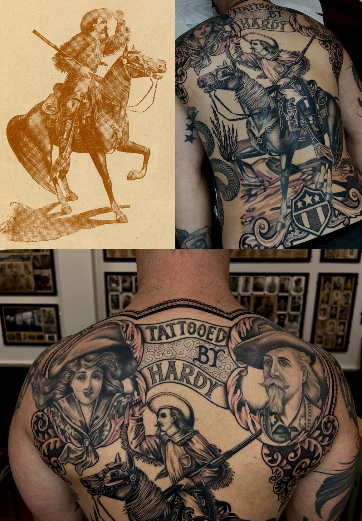 Tattoo by Rich Hardy from Traditional icons Book