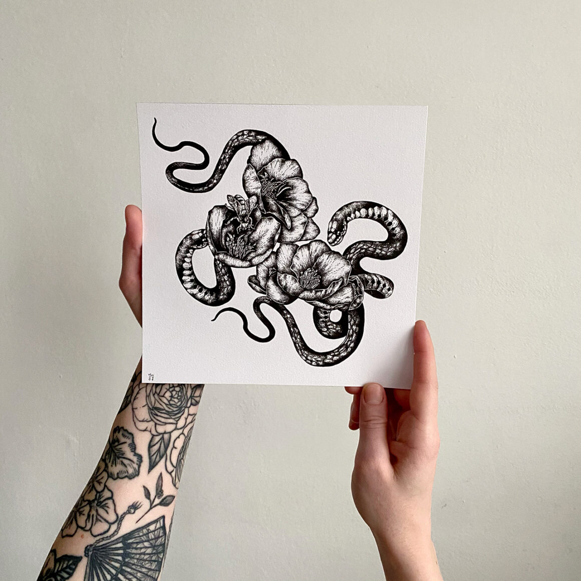 Drawing by Federica Fratoni, @fredriha