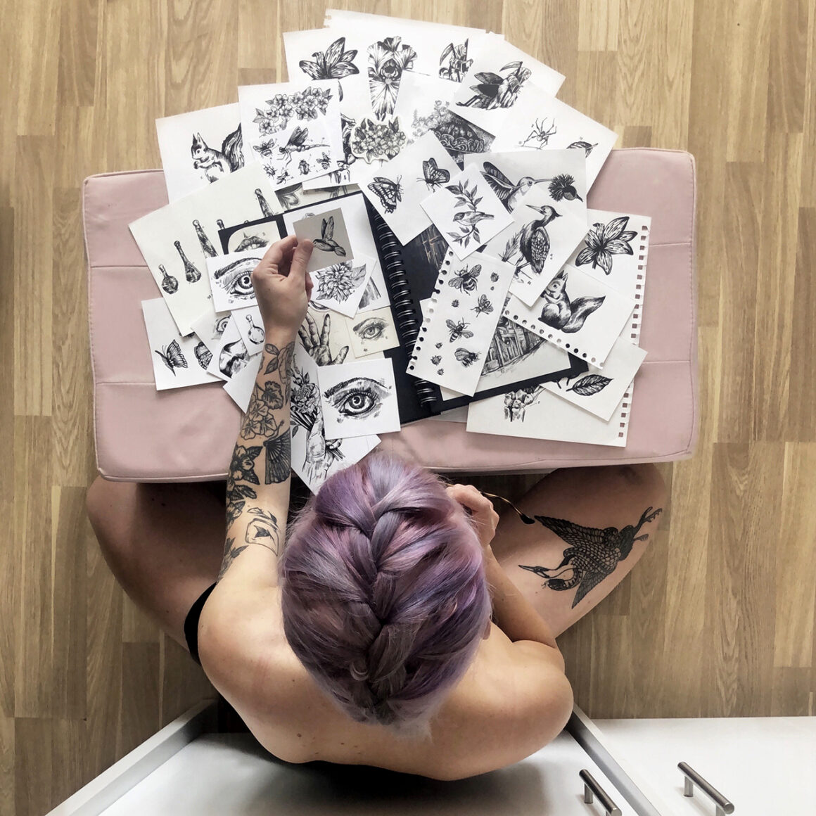 Drawing by Federica Fratoni, @fredriha