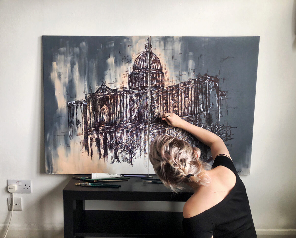 Drawing by Federica Fratoni, @fredriha