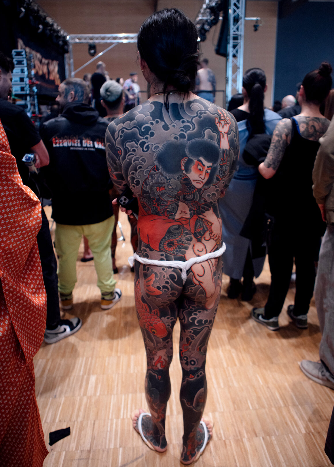 Convention de tatouage des dieux de l'encre, ph.  crédit @mauropaladini_