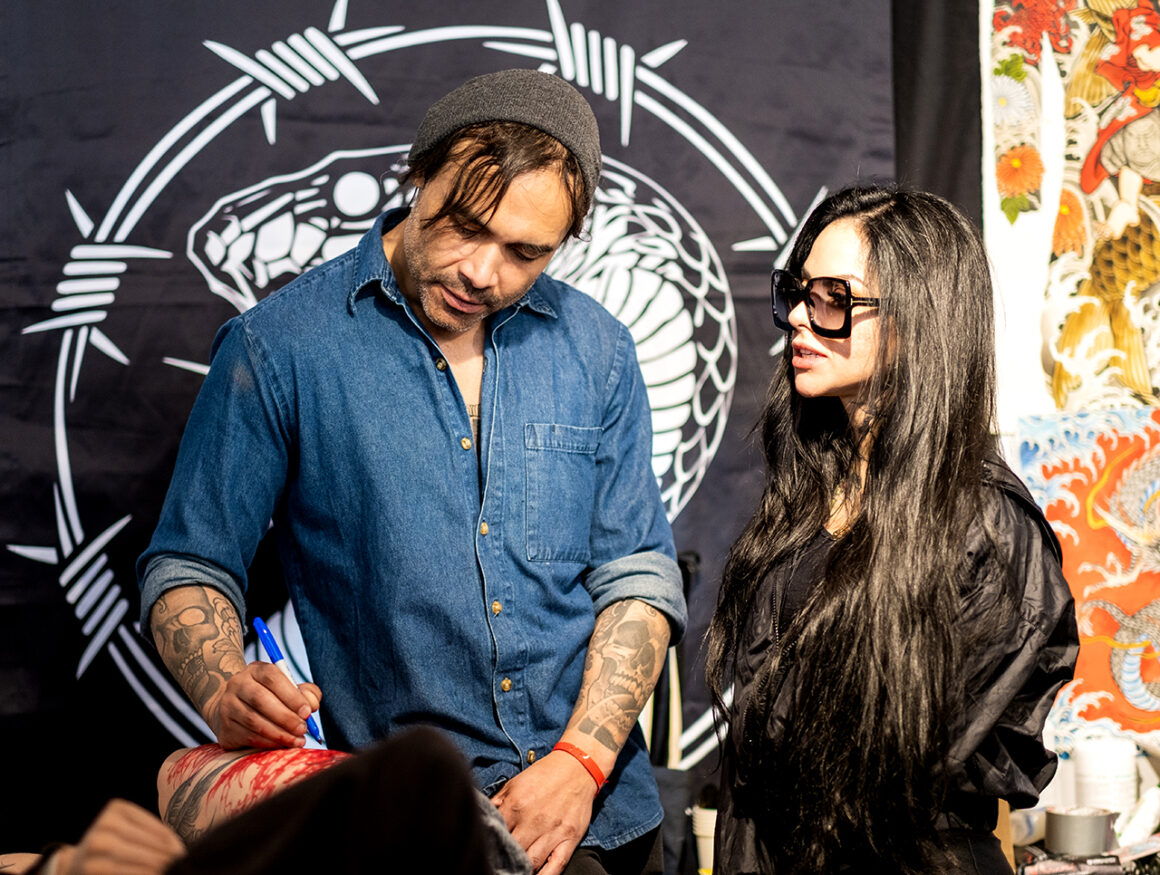 Convention de tatouage des dieux de l'encre, ph.  crédit @momobayram