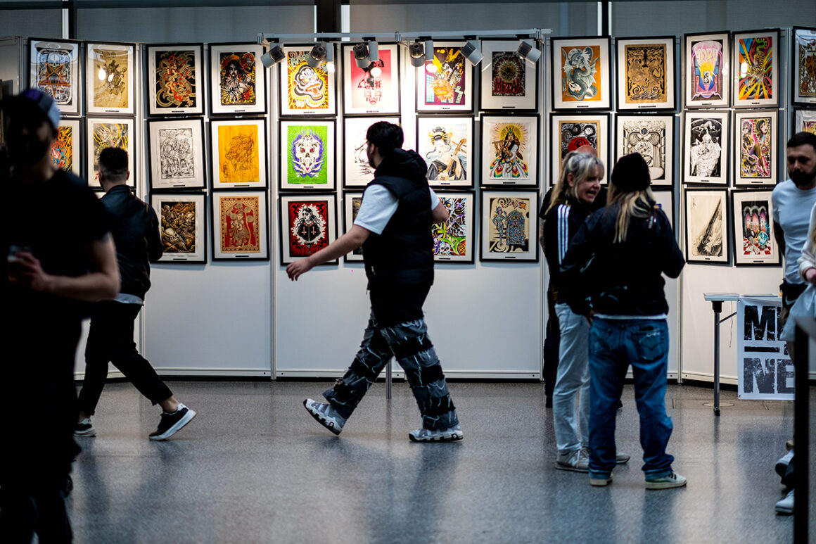 Convention de tatouage des dieux de l'encre, ph.  crédit @momobayram