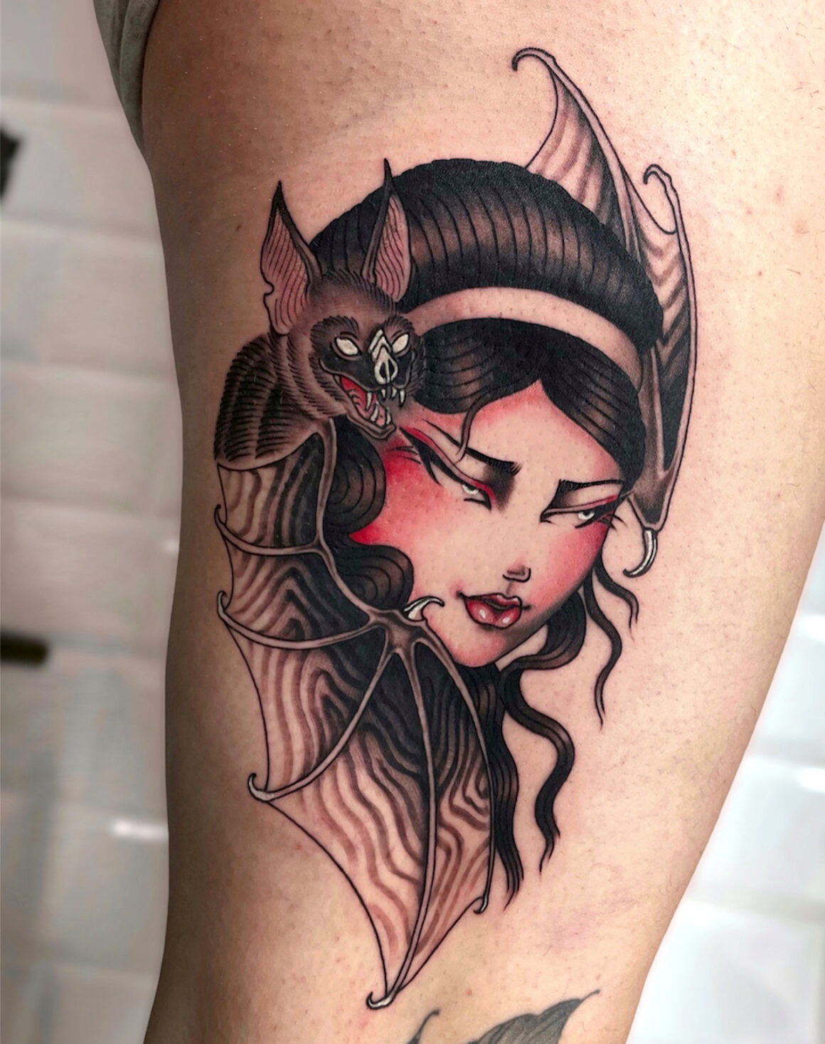 Tattoo by Alina Moskini, @alinamos