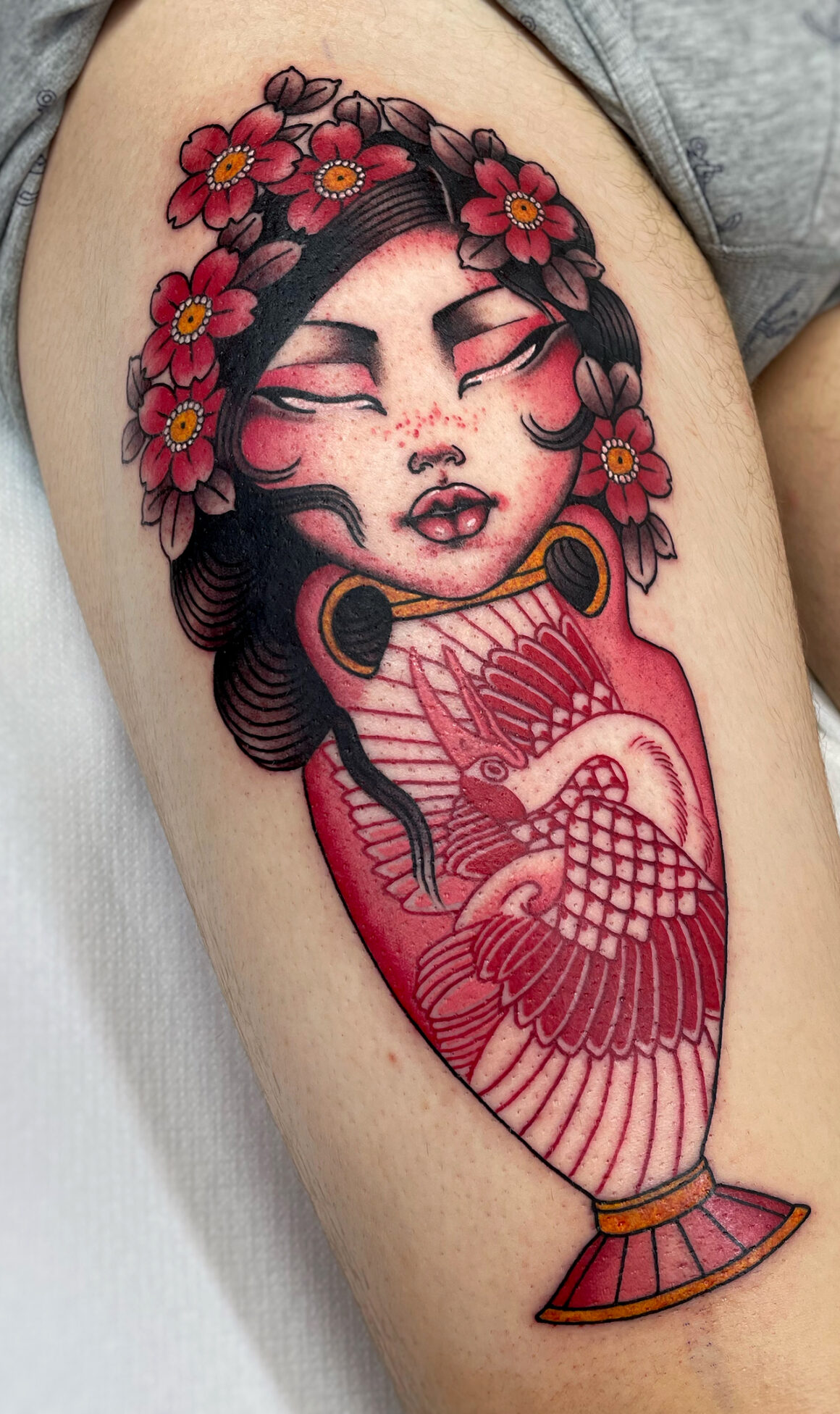Tattoo by Alina Moskini, @alinamos