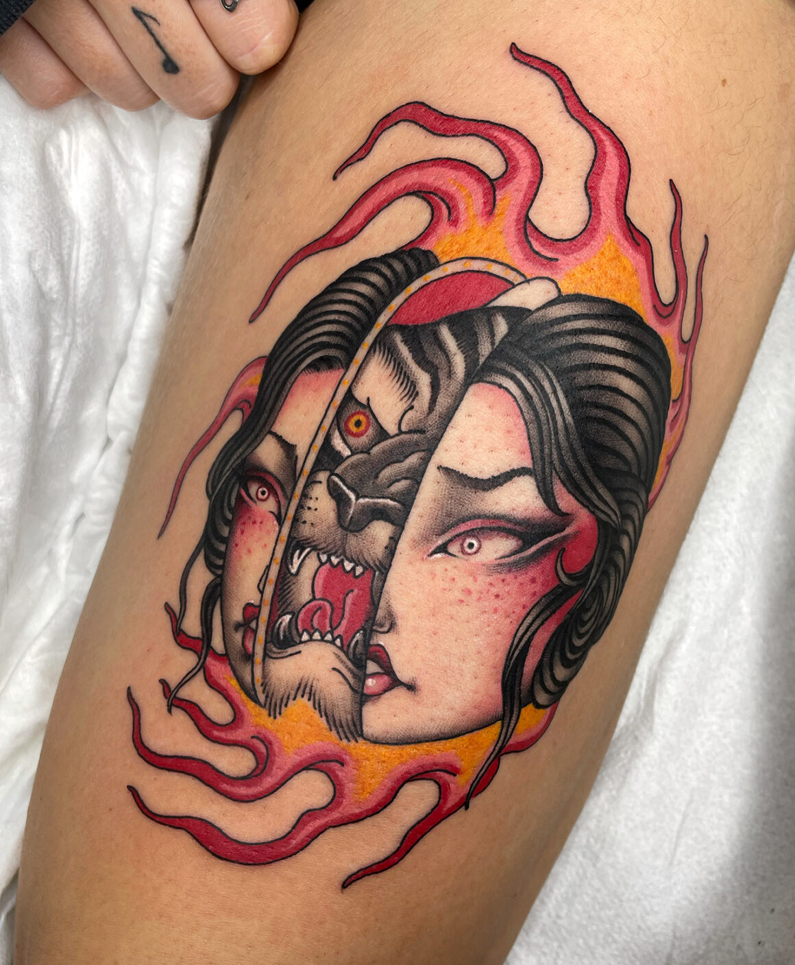 Tattoo by Alina Moskini, @alinamos