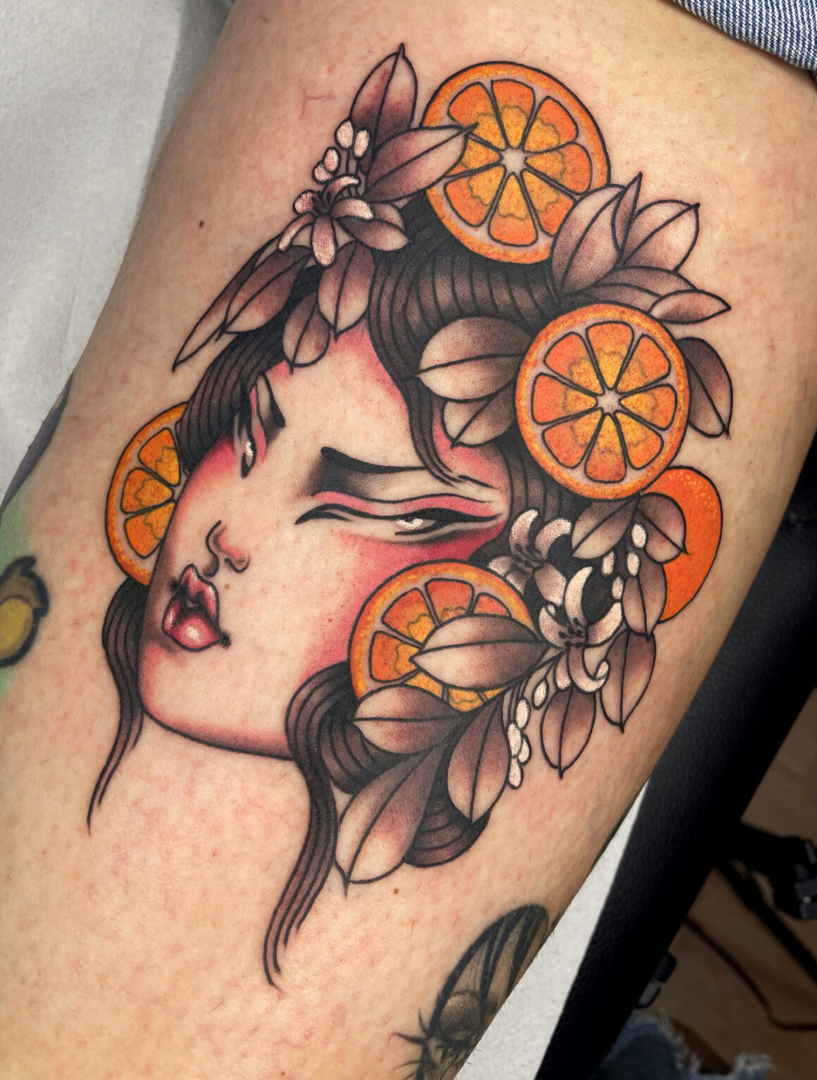 Tattoo by Alina Moskini, @alinamos