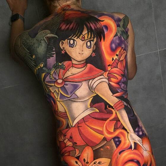 Tattoo by Janina KIm-Hoa Hartl, @janinakimhoatattoo