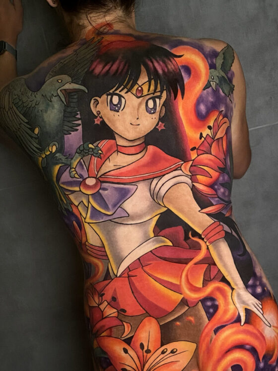 Share more than 79 sailor moon wand tattoo super hot  thtantai2