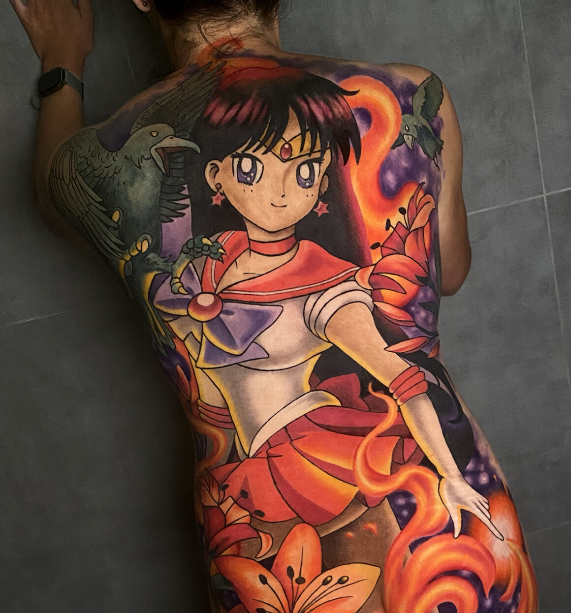 Tattoo by Janina KIm-Hoa Hartl, @janinakimhoatattoo