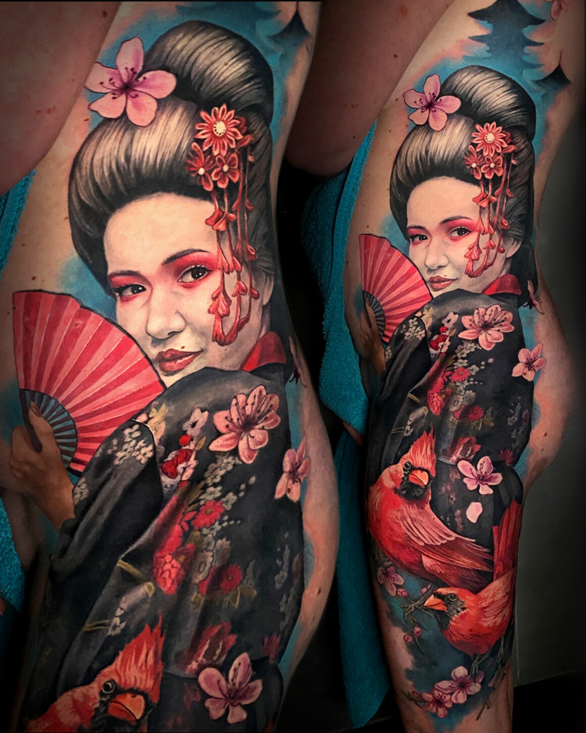 Tatouage par Janina KIm-Hoa Hartl, @janinakimhoatattoo