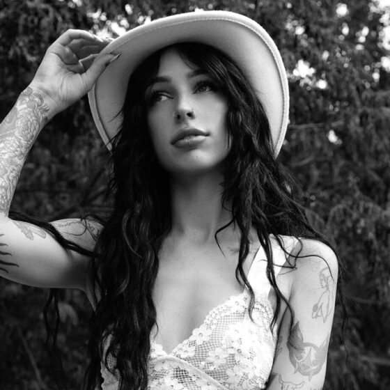 Ally, Tattoo model, photo by @dustingenereux