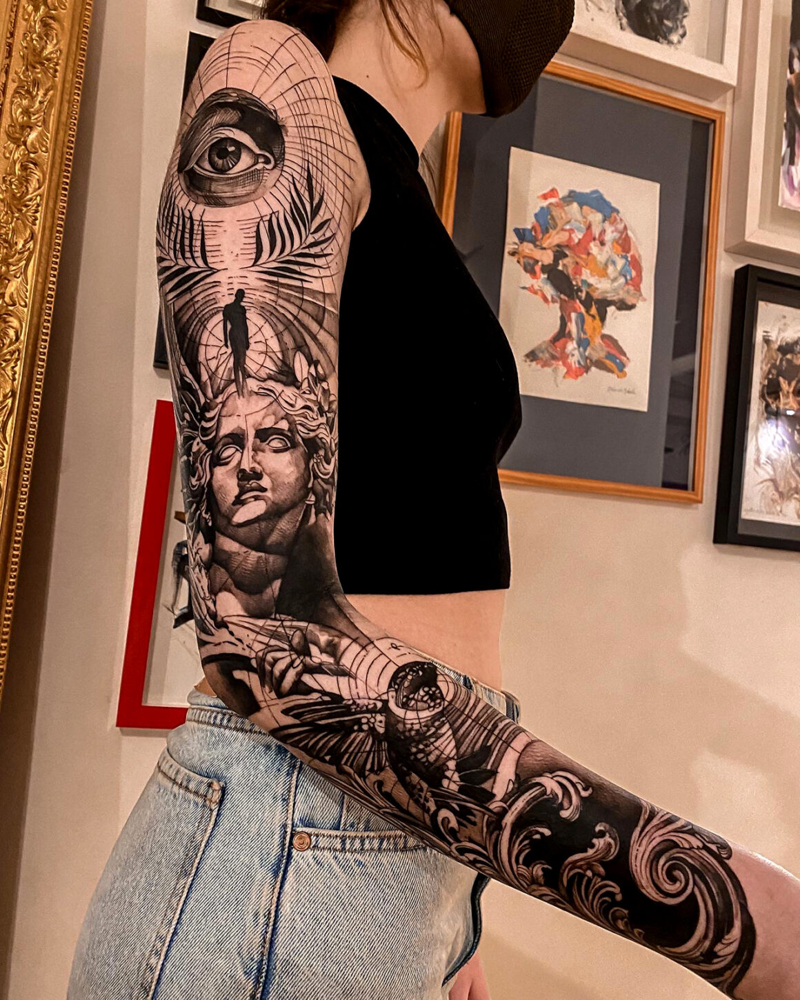Tattoo by Deborah Rabelo, @rabelo.de