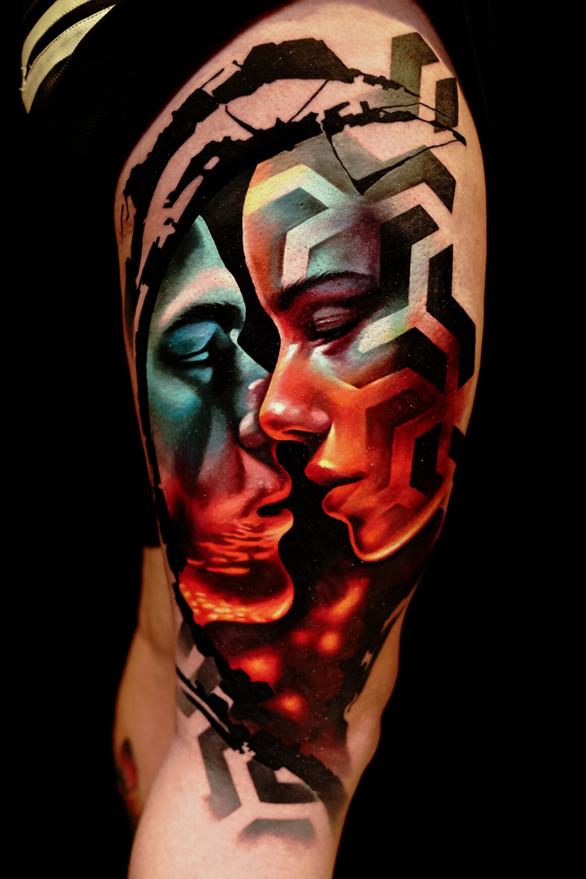 101 Trippy Tattoos That Might Make You Question Your Eyesight  Bored Panda