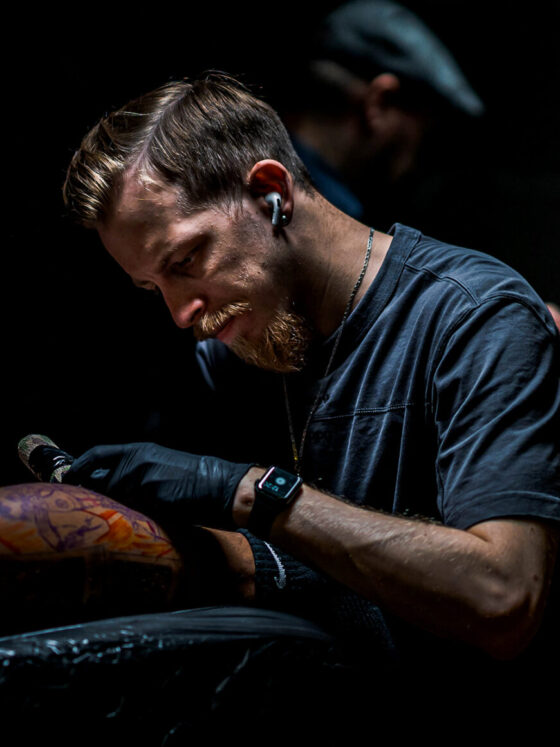 Serj Vinni, tattoo artist, @serjvinni