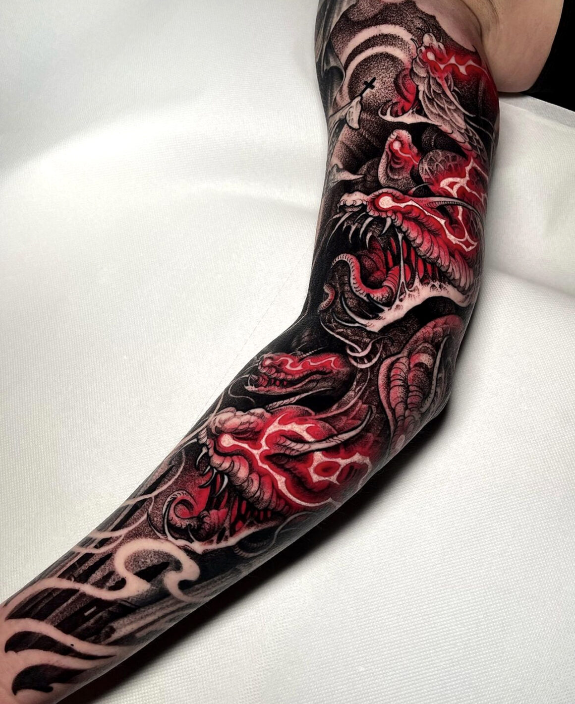 Tattoo by André Fantini, @fantinitattoo