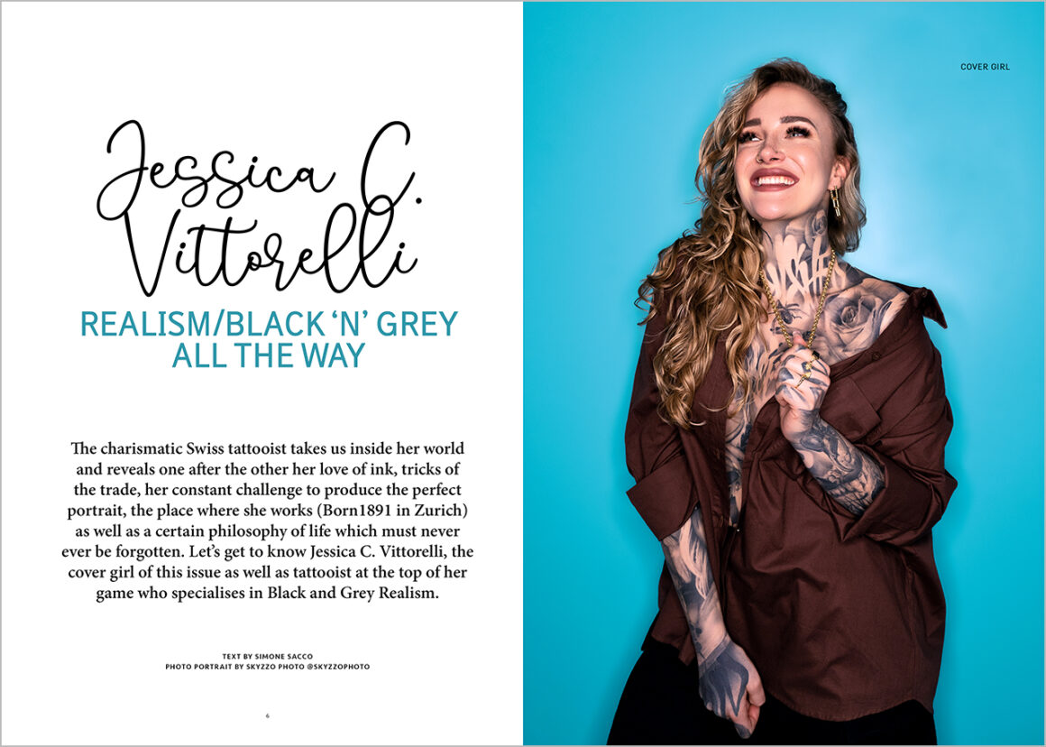 Cover girl: Jessica C. Vittorelli