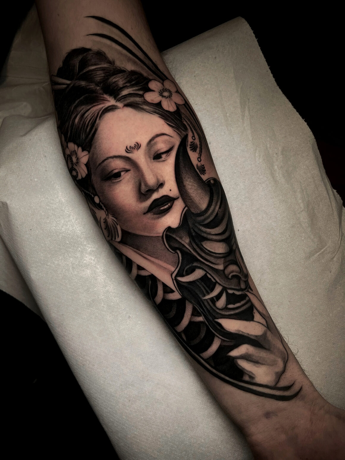 Tattoo by Claudia Bindi, @claudiabinditattoo