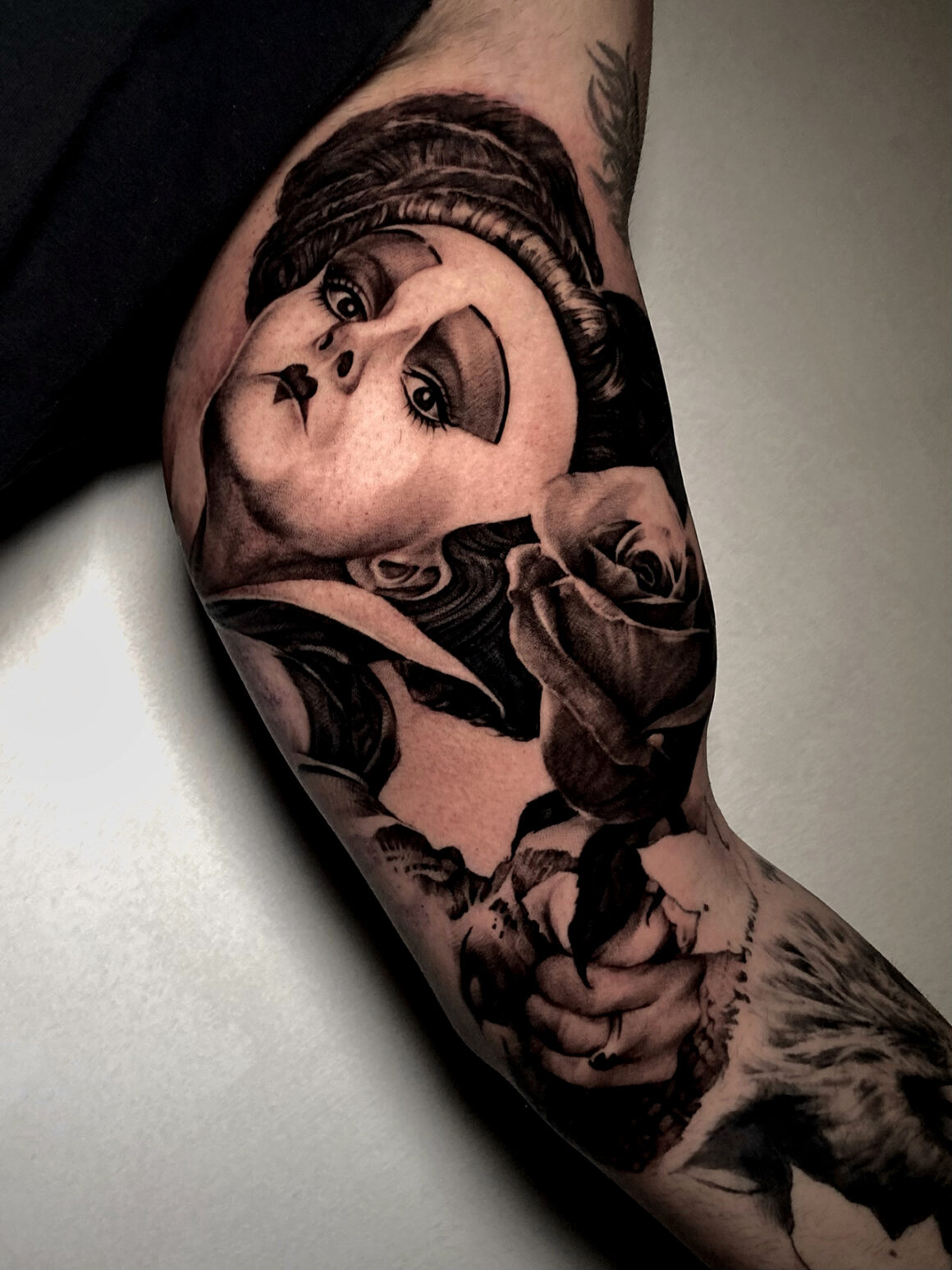 Tattoo by Claudia Bindi, @claudiabinditattoo