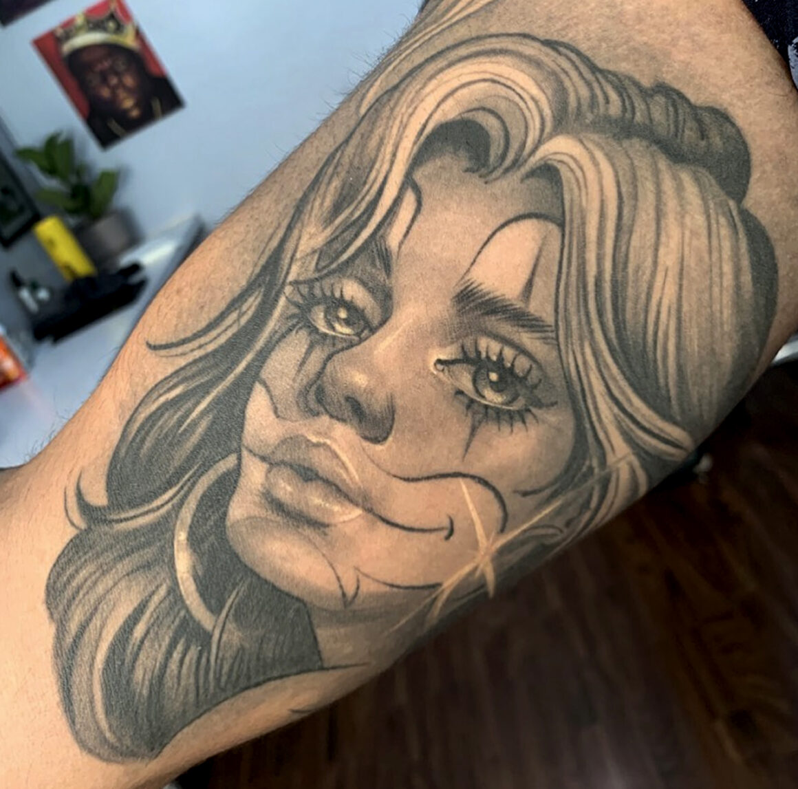 Tattoo by Elvia Guadian, @elvia_guadian