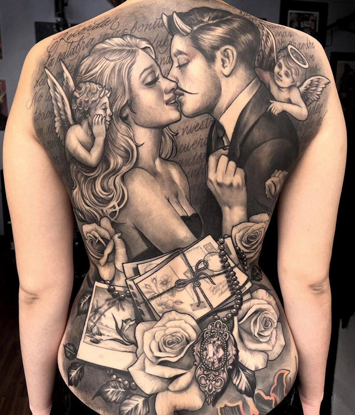 Tattoo by Elvia Guadian, @elvia_guadian