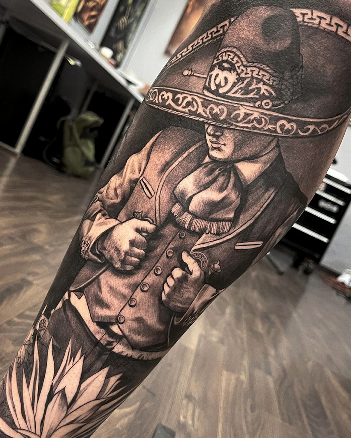 Tattoo by Elvia Guadian, @elvia_guadian