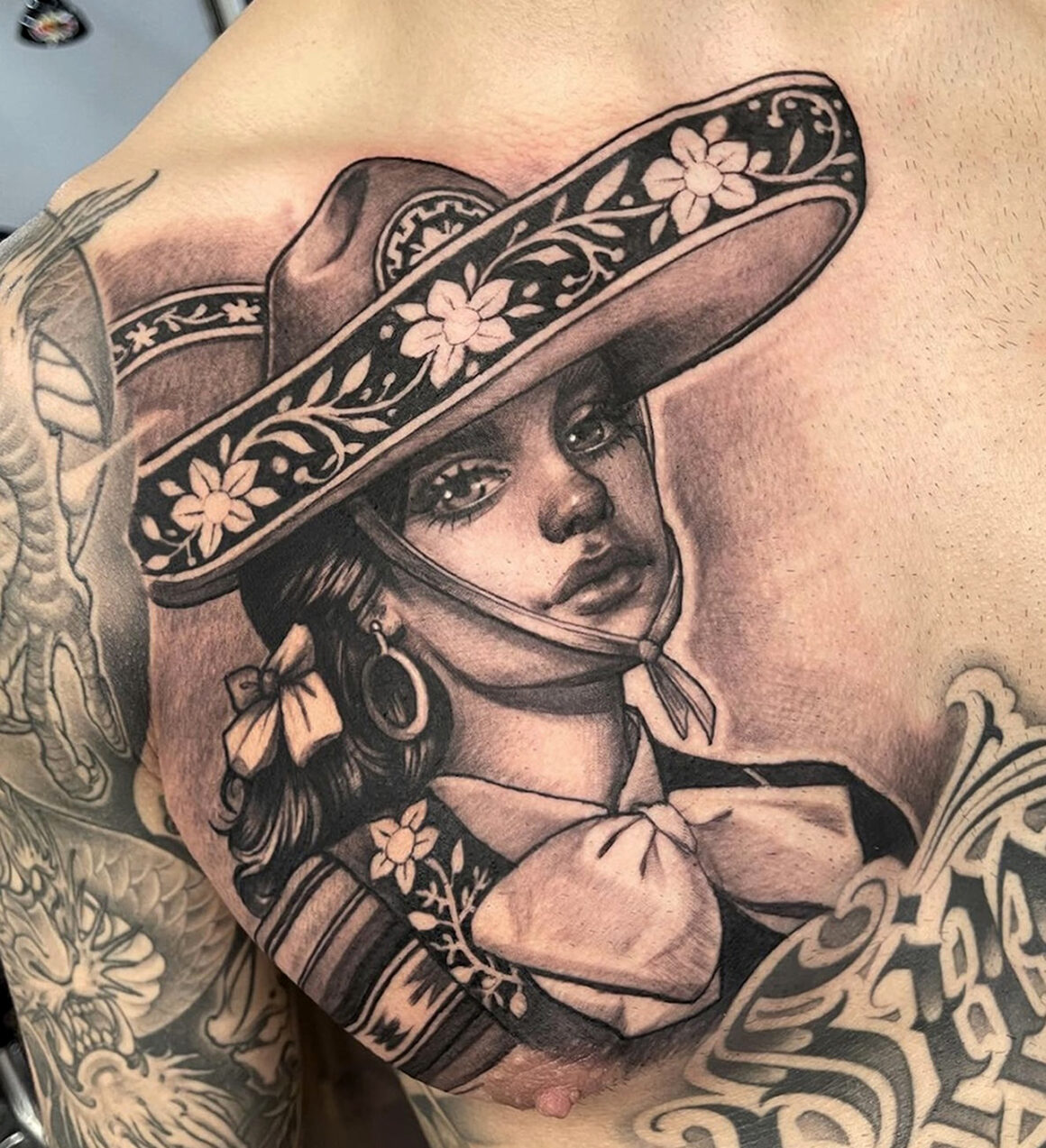 Tattoo by Elvia Guadian, @elvia_guadian