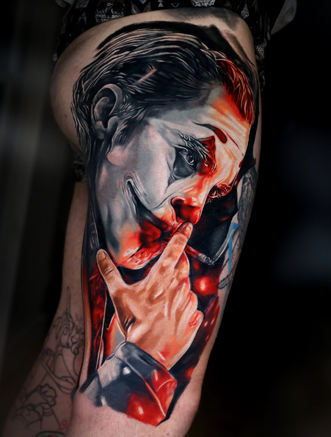 Tattoo by Michael Cloutier, @cloutiermichael