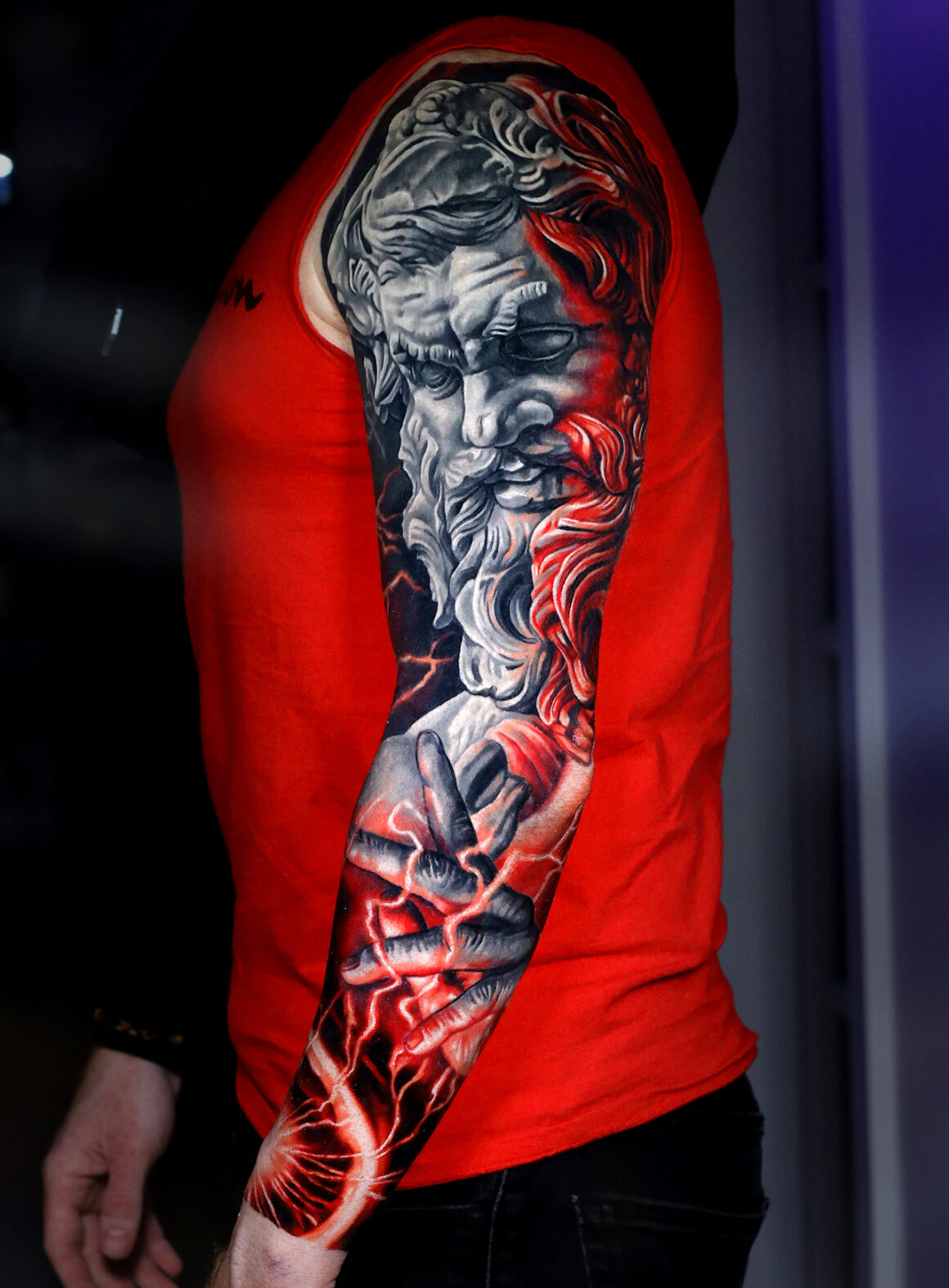 Tattoo by Michael Cloutier, @cloutiermichael