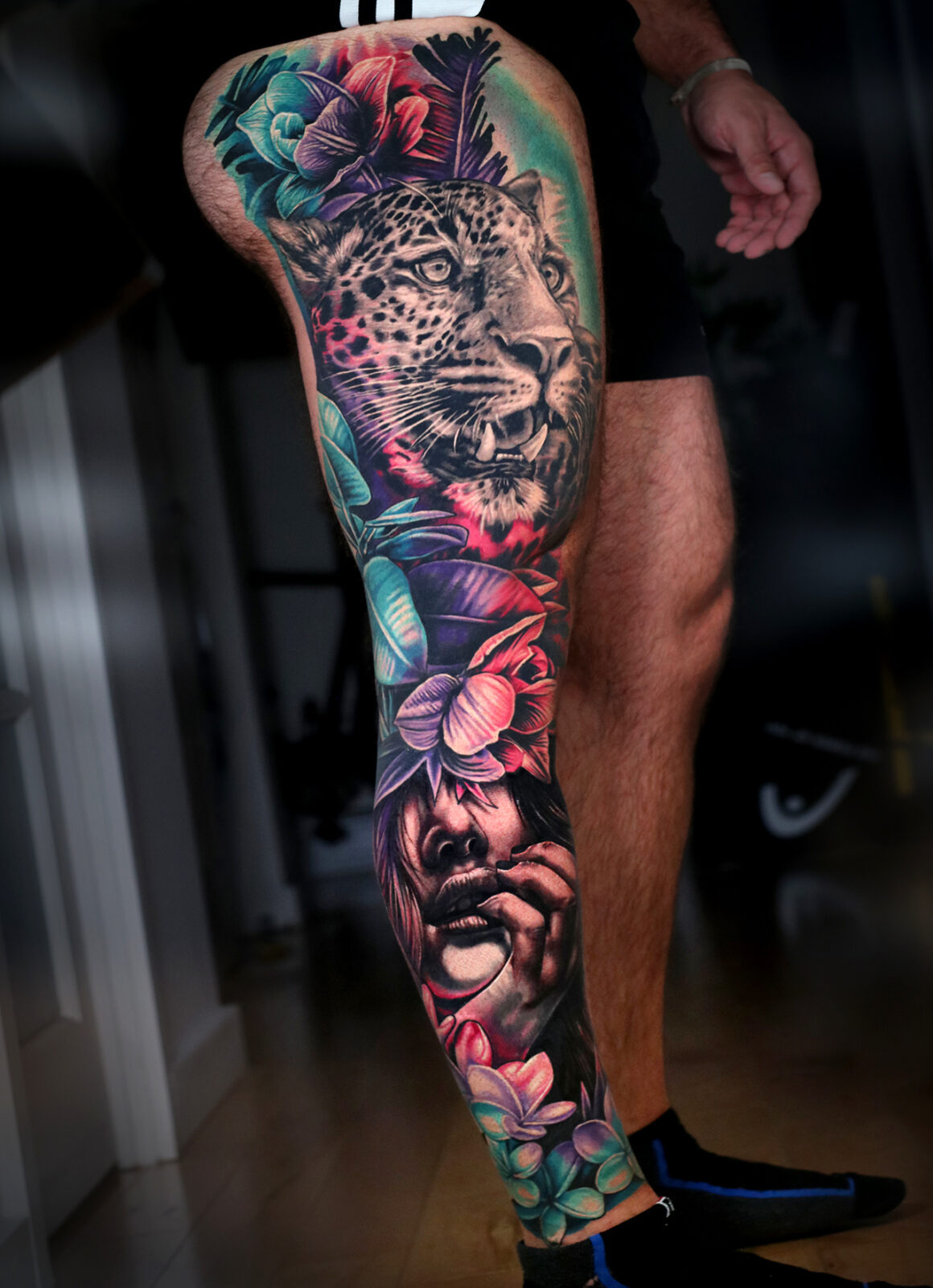 Tattoo by Michael Cloutier, @cloutiermichael