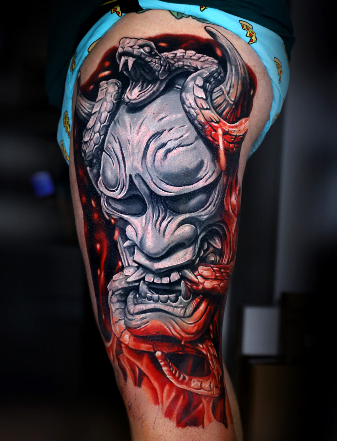 Tattoo by Michael Cloutier, @cloutiermichael