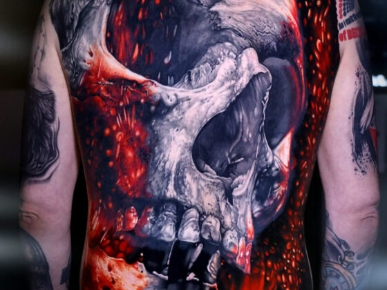 Tattoo by Michael Cloutier, @cloutiermichael