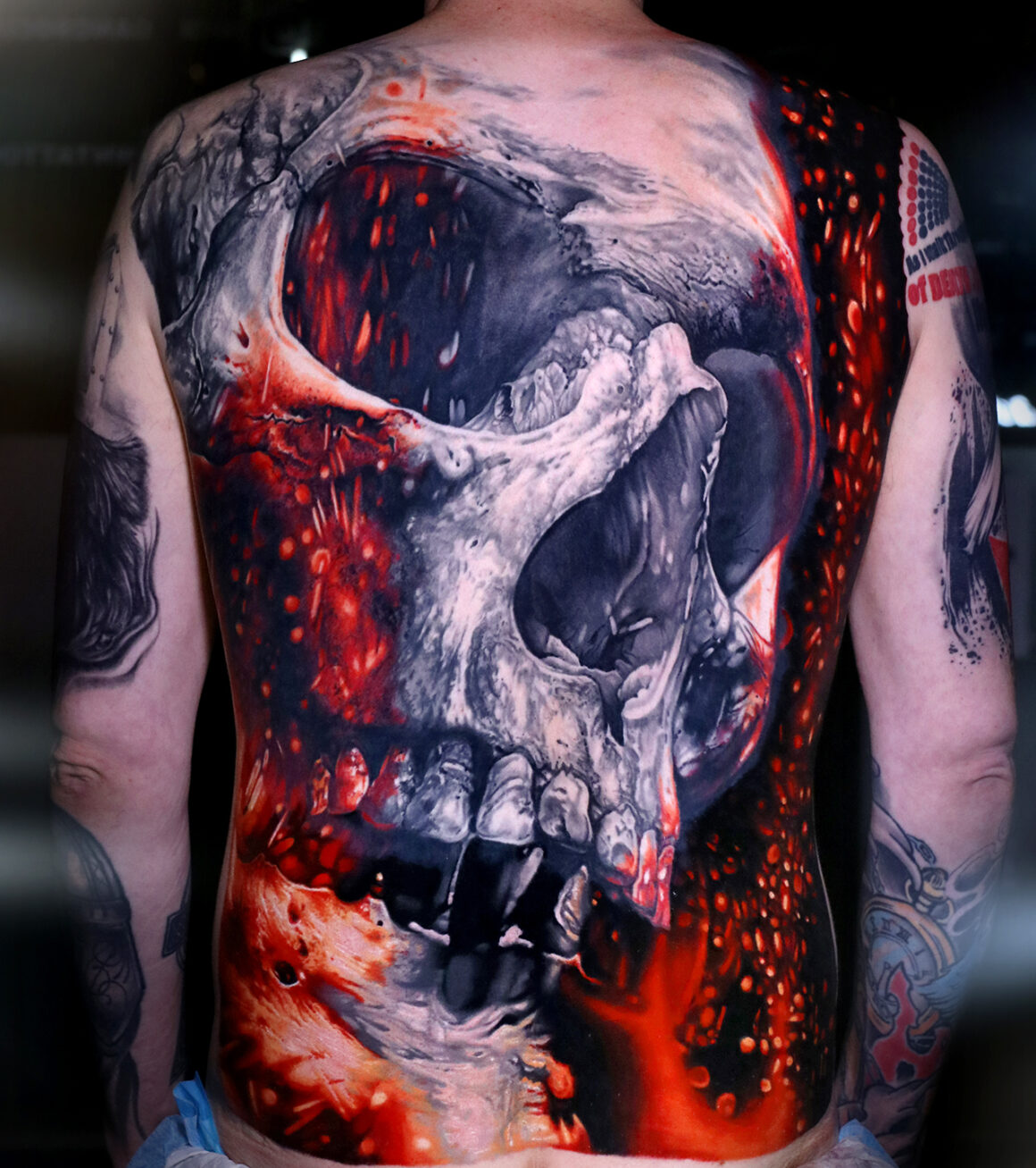 Tattoo by Michael Cloutier, @cloutiermichael