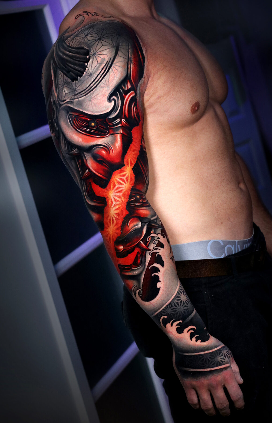 Tattoo by Michael Cloutier, @cloutiermichael