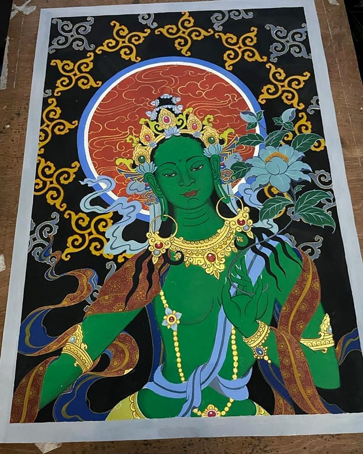 Painting by Soonil Xhead, @soonil_xhead