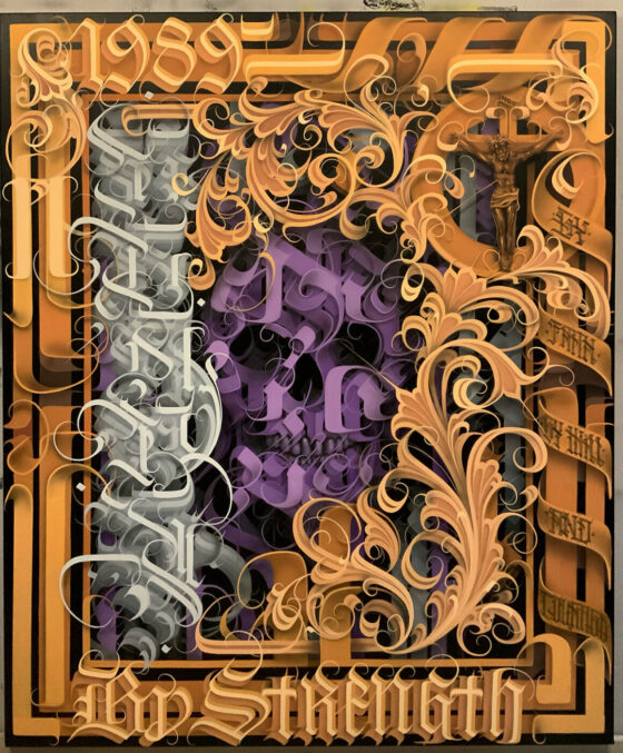 The calligraphic stroke of Keaps - Tattoo Life