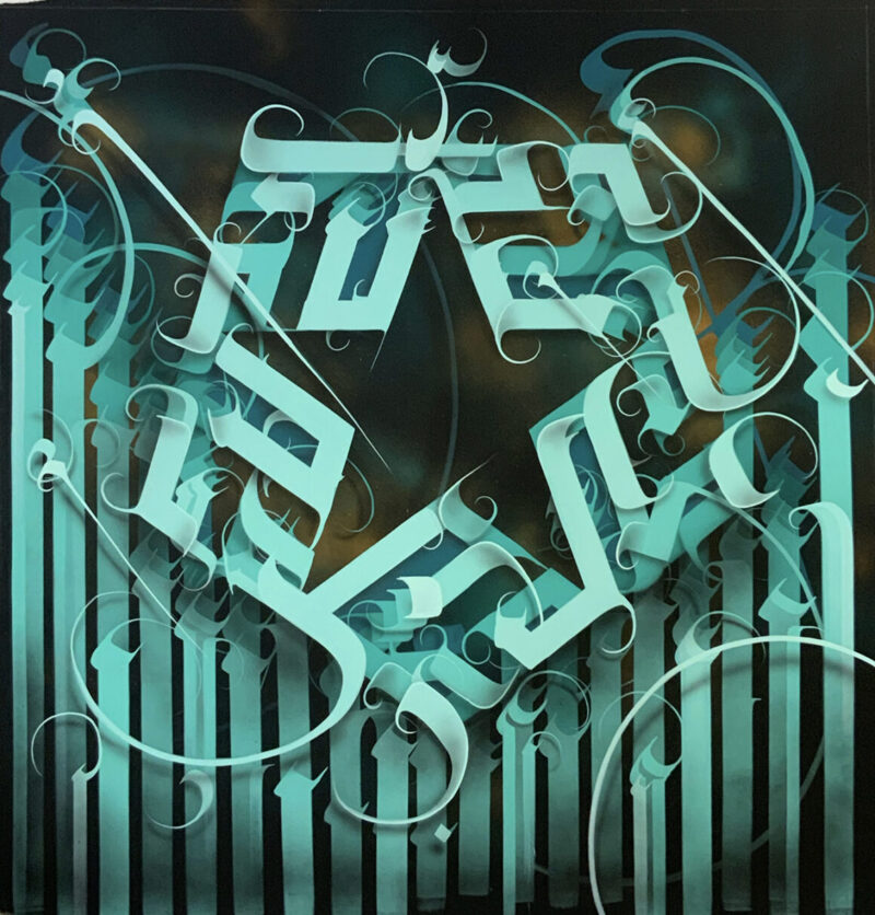 The calligraphic stroke of Keaps - Tattoo Life