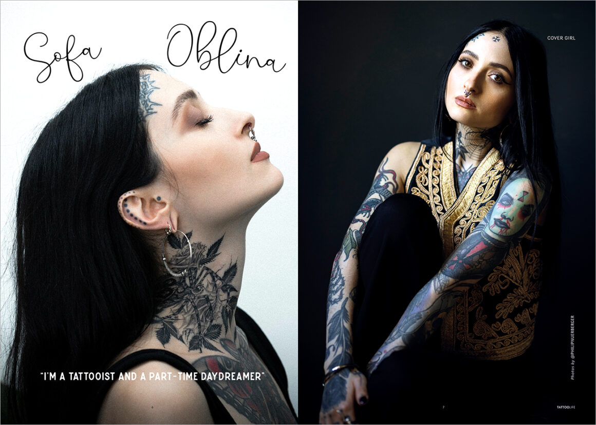 Cover girl: Sofa Oblina