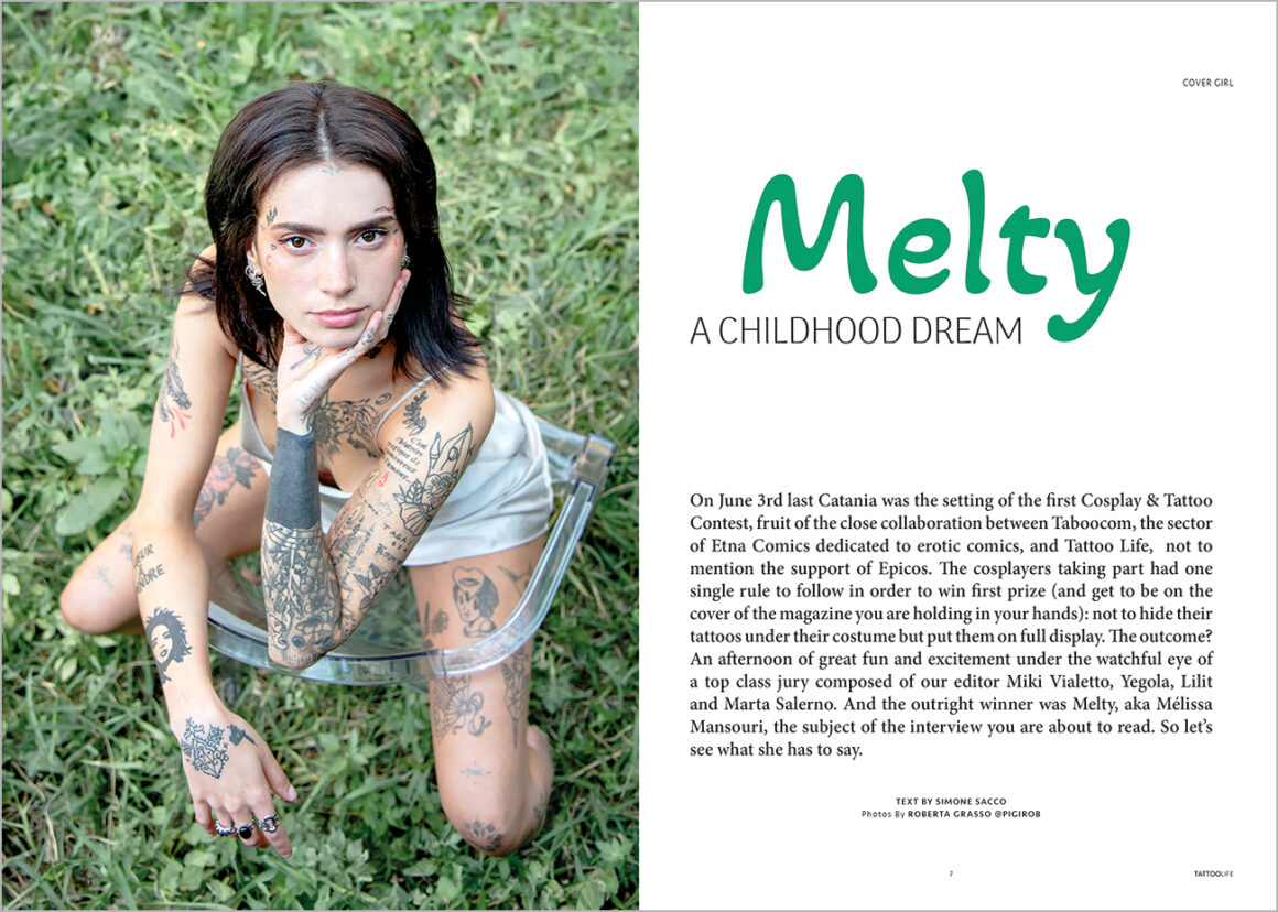 Cover girl Melty