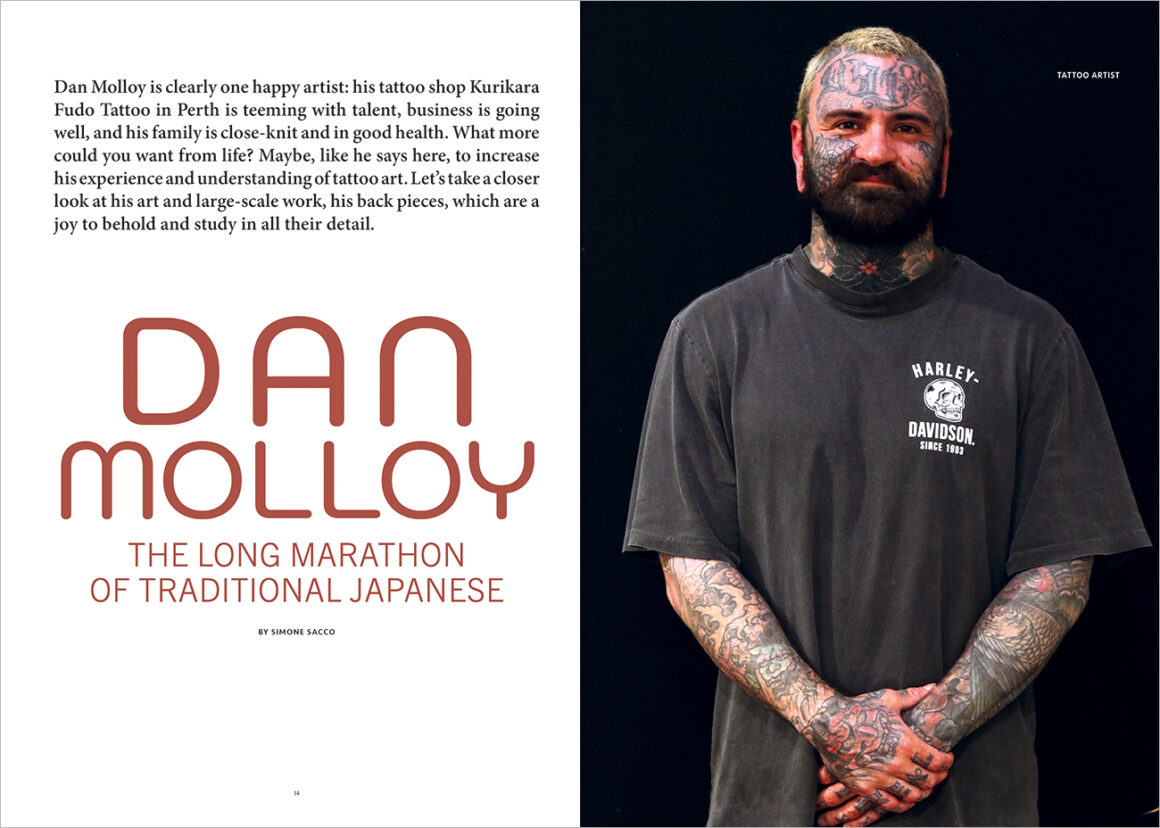 Dan Molloy. The long marathon of traditional Japanese