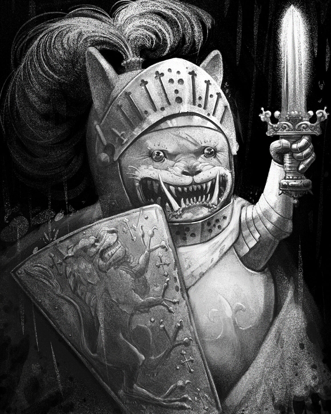Drawing by Sicko Black, @sicko_black