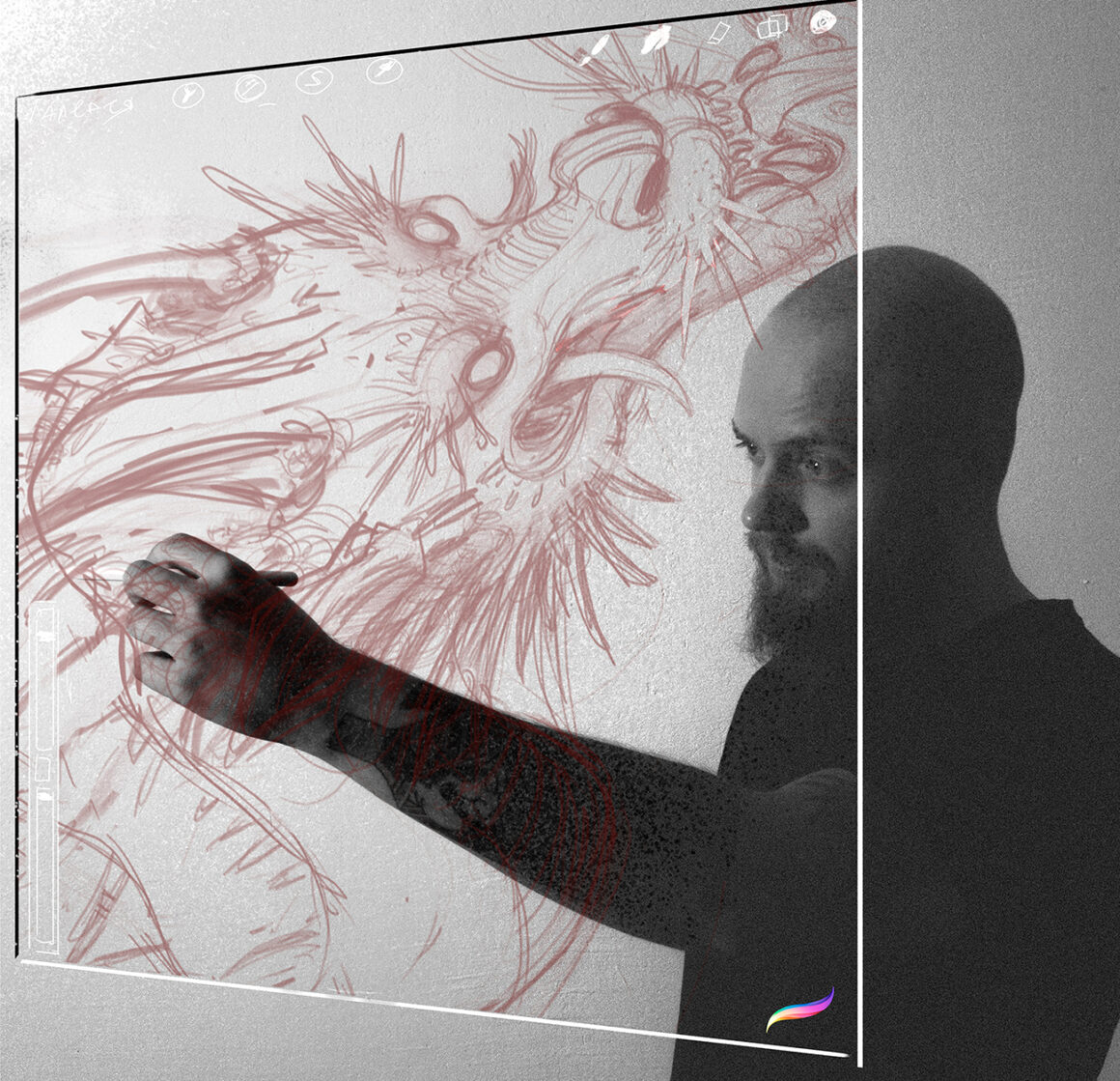 Tattoo artist Sicko Black, @sicko_black